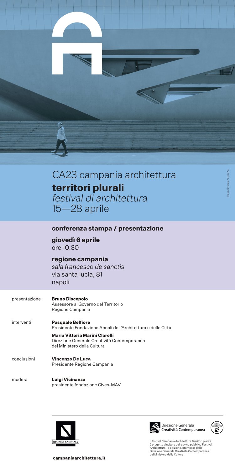 Locandina CS Campania architettura 2023