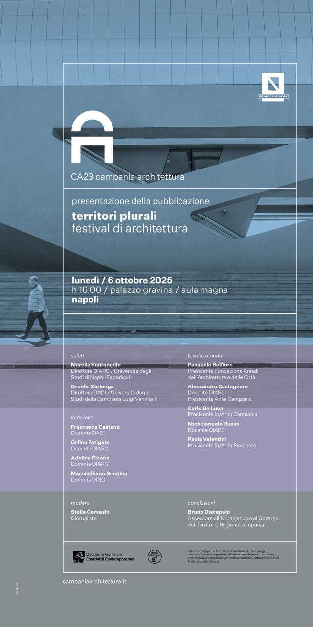 Presentazione della pubblicazione Territori Plurali – Festival di Architettura