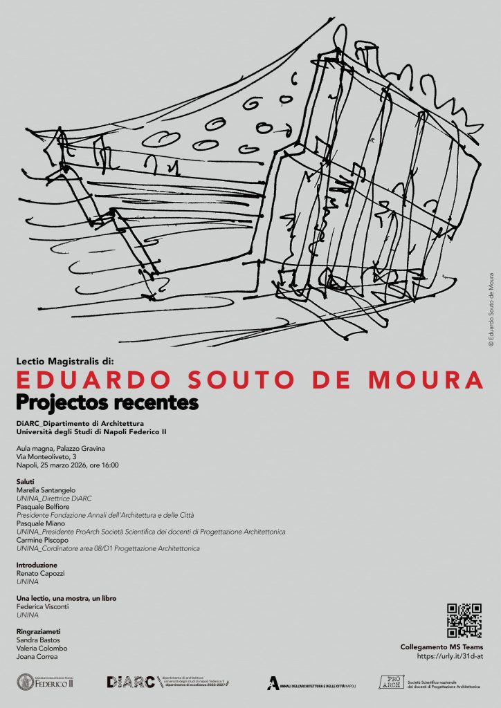 Eduardo Souto de Mura – Lectio Magistralis – 27 aprile 2026