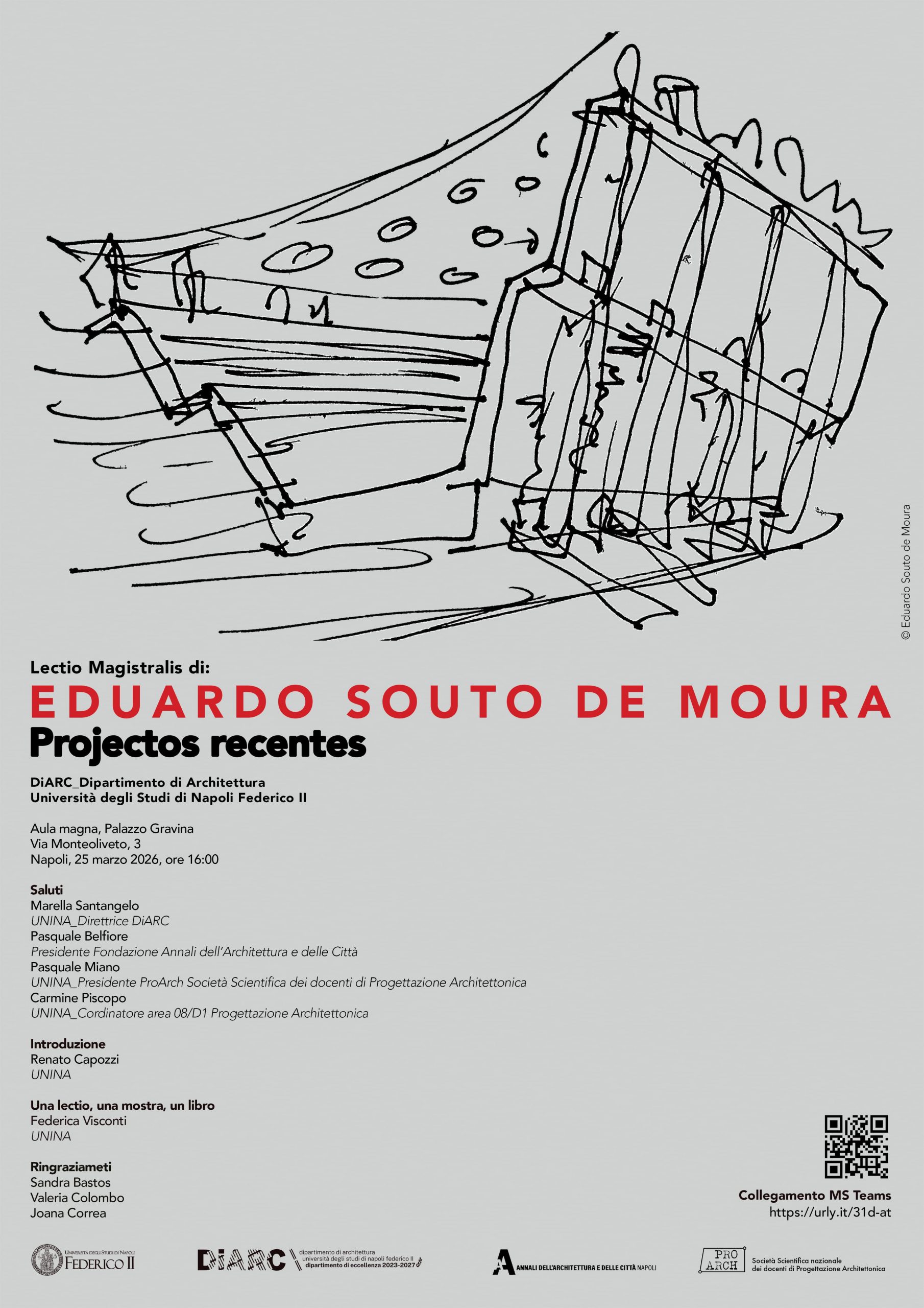 Eduardo Souto de Mura – Lectio Magistralis – 27 aprile 2026